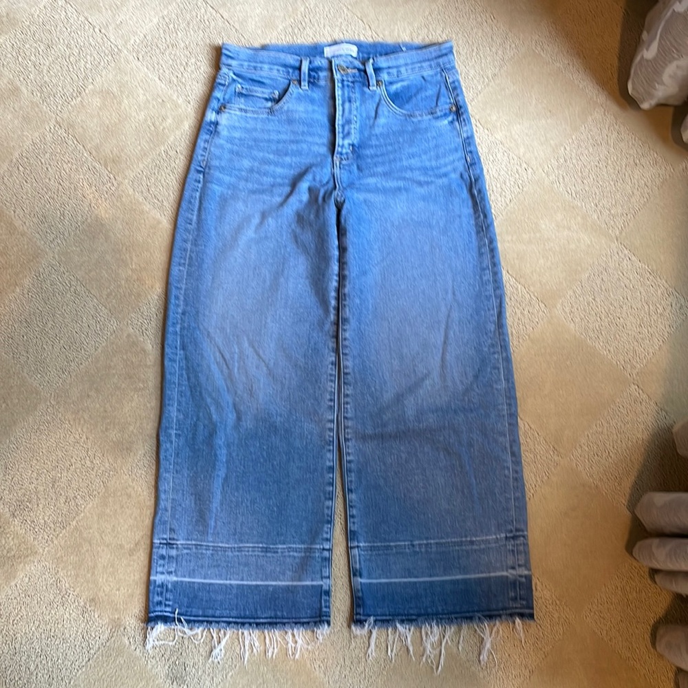 Loft, soft, stretchy, wide leg, crop